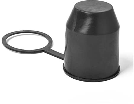 PENGFA Wshao Store Universal 50mm Auto Tow Bar Ball Cover Cap Hitch Caravan Trailer Schutz Autozubehör