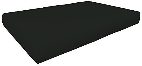 POKAR Palettenkissen Wasserabweisend Palettenauflagen mit abnehmbarem Bezug Palettenauflage Palettenmöbel Palettensofa, Sitzkissen 120x80, Anthrazit