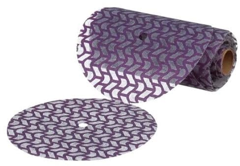 3M 710W Xtract Cubitron II Net Discs [5 in.]: 5 in. width (Purple) 220 grit
