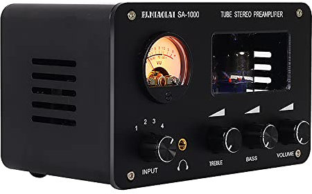 LeTkingok SA-1000 Audiophiler Vorverstärker, Gallows HiFi Audio Gallows Pre UdSSR 6H3N Kopfhörerverstärker mit elektronischer Röhre