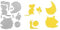 Stanzenshop Stanzschablone Schnecke, Maus, Igel, Tiere, Natur, Stanzformen, Schablonen, Scrapbooking, Kartenherstellung, DIY, Prägeschablonen, Papierkarten, Cutting Dies