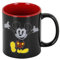 Mickey Mouse Face-Taza, Negro, 13 x 9.5 cm