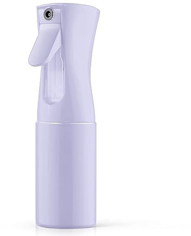 URAQT Sprühflasche, 200 ml Zerstäuber Sprühflasche Haare Klein, Salon Wasserspray Spray Bottle Hair, Wassersprühflasche Sprühflaschen für Frisuren, Pflanzen, zum Putzen (200 ml – Lila)