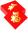 Chinesische Neujahrsdekorationen - Chinesische Fu Charakter Goldfolie Servietten Frühlingsfest Rote Papierservietten für chinesische Mondneujahr Party Supplies