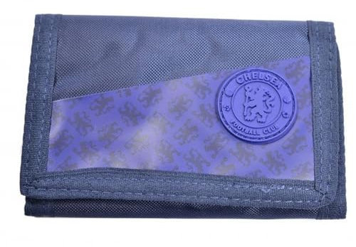 Hy-Pro International Ltd Offizielle Chelsea FC Geldbörse mit erhöhtem Wappen, Königsblau und Marineblau, blau, Einheitsgröße, Klassisch