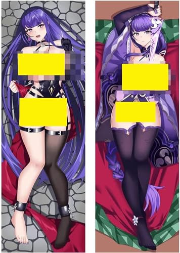 CSYKKL Dekokissen Umarmungskissen Bezug Doppelseitige Muster Druck Pillowcase Manga Dakimakura Kissenhülle,Anime Kissenbezug,Shortplush-50cm*160cm