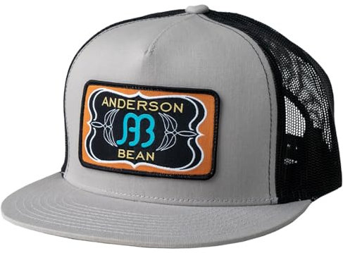 Red Dirt Hat Company Anderson Bean Snapback Mütze verstellbar, silber/schwarz, Einheitsgröße