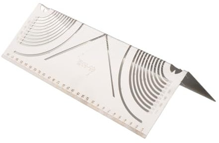 MagiDeal Winkel-Markierungswerkzeug, Anreißer, Markierungslinie, Lineal, Schablonen-Layout-Werkzeug, tragbares Metall-Markierungswerkzeug für, 28cmx9cmx5.5cm