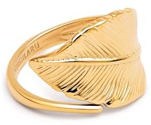 SINGULARU - Ringe Hoja - Ringe aus Edelstahl oder Edelstahl mit 18Kt Vergoldung - Verstellbarer Ring mit Blattmotiv - Einheitsgröße - Verschiedene Ausführungen - Schmuck für Damen