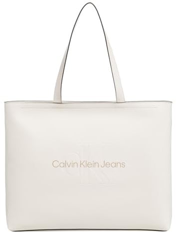 Calvin Klein Jeans Damen-Tragetasche Tofu, Tofu, Einheitsgröße