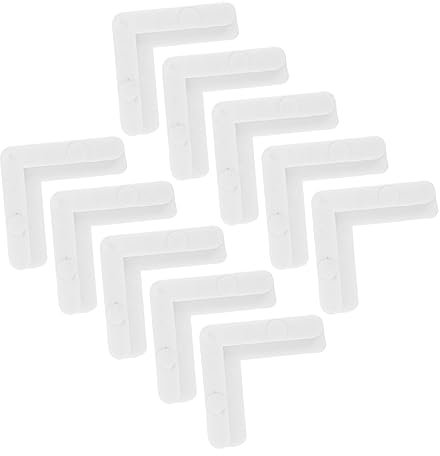 HOMOCONO 10stücke Eckwinkel Fensterrahmen Eckverbinder Zur Verstärkung Von Fliegengitter Und Türen Einfache Installation Und Stabiler Halt Für Verschiedene Anwendungen