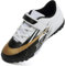 Dhinash Boys Football Boots Kids Astro Turf Trainers Football Shoes Girls Soccer Shoes Teenager Indoor Outdoor Athletics Training Sport Sneakers Unisex Black White 3.5UK
