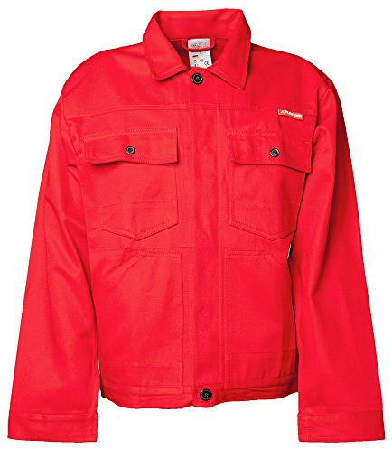 Planam 108 BW 290 Taillenjacke - Optimale Sicherheit und Komfort - Farbe: Mittelrot - Größe: 46