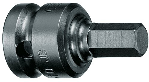GEDORE Kraftschraubereinsatz 1/2 Zoll Innen-6-kant 5 mm, 1 Stück, IN K 19 5