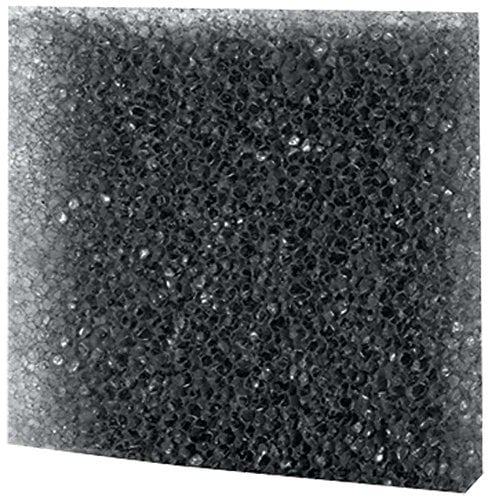 Hobby 20481 Filterschaum, schwarz grob, 50 x 50 x 5 cm, ppi 10