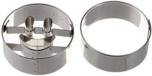 Unbekannt Städter 169128 Smiley Set Rond Acier Inoxydable