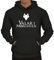 Shirtstreet24, Valar Moghulis Wolf, Herren Kapuzen Sweatshirt - Pullover Hoodie, Größe: M,Schwarz