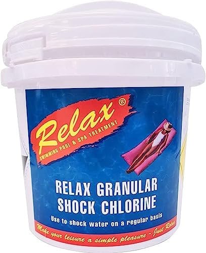 Relax 5kg Shock Chlorine Granules Swimming Pool Chemicals