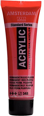 Amsterdam Standard Series Acrylic Tube 20ml Permanent Red Purple 348 (17043480)