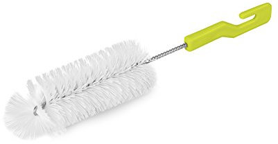 Ibili Cepillo Limpiador para TERMOS Mini, Stainless Steel, Blanco/Verde/Plateado, 26 x 5 x 5 cm