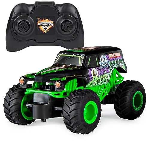 Monster Jam Official Megalodon Remote Control Monster Truck, 1:24 Scale, 2.4 GHz