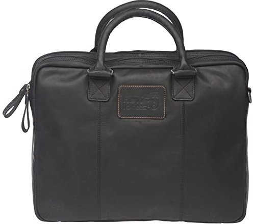 New Looxs Unisex-Adult Santos Laptoptasche, Black, 13,5 Liter