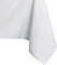 AmeliaHome Tischdecke 140x340 cm Tischtuch Tafeldecke Fleckschutz Lotuseffekt Abwaschbar Wasserabweisend Glänzend Glatt Empire weiß