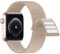 Lobnhot Nylon Strap Compatible for Apple Watch Straps 42mm 44mm 45mm 46mm, Adjustable Soft Sports Band Compatible with iWatch Series 10 9 8 SE 7 6 5 4 3 2 1, Walnut