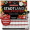 DENKRIESEN - Stadt Land VOLLPFOSTEN® - Grillparty Edition - 'Jetzt geht's um die Wurst.' - DIN A4 Spielblock | ab 9 Jahren | 50 Blatt | Partyspiel | Sommer | Spaß