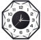 TOHOOYO Metall große Wanduhren Decor Modern Silent Big Wall Clock Non Ticking Batteriebetriebene Quarzuhr für Wohnzimmer Küche Schlafzimmer Dekorative Badezimmer Outdoor 14 Zoll