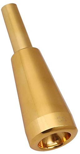 FURREN Trompete 3C Mundstück Gold Trompete aus Metall für Yamaha oder Conn und König Trompete C Trompete