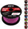 GO!elements 50m Paracord Seil aus reißfestem Nylon - 3mm Paracord 425 Typ II max. 192kg - Schnüre als Outdoor Seil, Allzweckseil, Survival Seil, Armband, Hundeleine, Nylonschnur, Farbe: Rosa