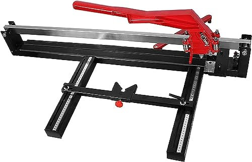 JMOZHCD Manual Tile Cutter 800/1000/1200mm Manual Tile Cutter with Adjustable Guide, Professional Ceramic Cutter Tile Cutter Tile Cutter (1000mm)