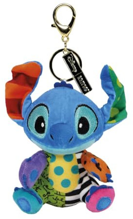 Disney BRITTO Porte-clés en Peluche Pop, Collection Stitch, Hauteur 13 cm