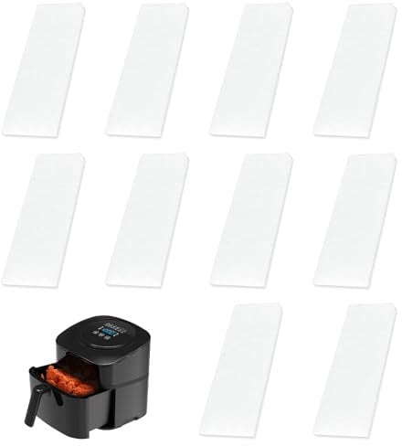 Air Fryer Filters for Instant Vortex Plus, 10PCS Air Fryer Replacement Filters for Odor Erase and Absorbing Grease, Pot Accessories Compatible with Instant Vortex Plus Keeping Pans Clean