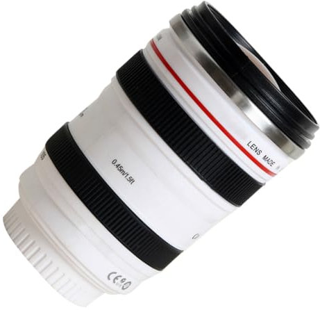 SHINEOFI Tasse Objectif Appareil Photo Blanc Contenant Eau Mode pour Maison Bureau Cadeau Photographe