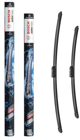 Bosch Aerotwin eA 088 S Front-Scheibenwischer - 650 mm und 500 mm | Set mit 2 Ersatz-Wischblättern und vormontiertem Multi-Clip-Adapter - in platzsparender Verpackung