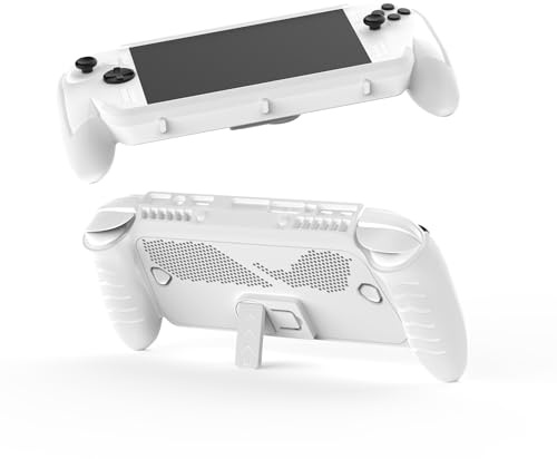 Lycuiw TPU Hülle für ROG Xbox Ally X/ROG Xbox Ally,Griff Abdeckung Spielkonsole Schutzhülle Stoßfeste rutschfeste Hülle Ärmel mit integriertem Ständer
