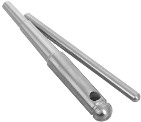 Mundstück Ziehwerkzeug aus Edelstahl für Tuba und Mundstücke | Silberfarbenes Metallwerkzeug, für Instrumenten Formung, Werkstatt und Bandraum, Mehrfache Nutzung