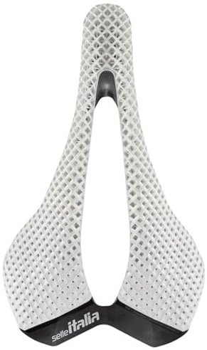 Selle Italia SLR - Sella per bicicletta in carbonio 3D opale, leggera, stampata in 3D | selle e sedili per bici