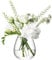 LSA International Flower Mini Table Vase H 9.5 cm Clear| 1 Unit | Mouthblown and Handmade Glass | FW27