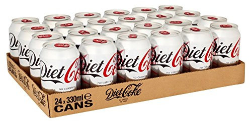 Coke Zero Fizzy Drinks 24 x 330ml Cans