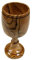 LION OF JUDAH MARKET Bethlehem Gifts Weinkelch aus Olivenholz zur Kommunion, Heiliges Land, Kelch, 15,2 cm