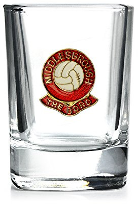 Knight Football Shot Glass Middlesbrough