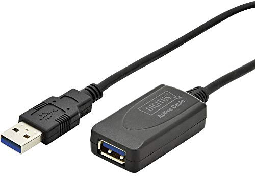 DIGITUS Assmann USB 3.0 Active Extension Cable Type A M/F 5.0 m