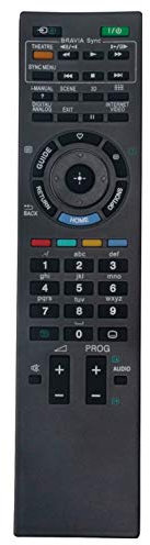 RM-ED019 RM-ED034 Télécommande de Remplacement -VINABTY Télécommande RMED019 RMED034 pour Sony TV KDL-37W5710 KDL-37W5730 KDL-37W5840 KDL-40W5820 KDL-40Z5800 KDL-32W5710 KDL-32W5740 Remote Controller