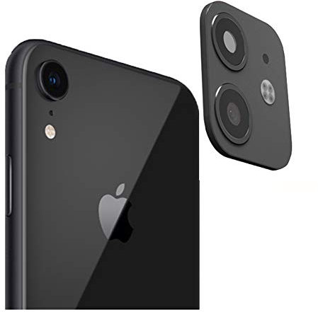 iPhone XR/X/XS/XS Max Converti in iPhone 11/11 Pro/11 Pro Max Adesivo per Obiettivo,Protezione Obiettivo Fotocamera per iPhone X/Xs/Xs Max,Cover per Fotocamera Pellicola in Vetro Antigraffio
