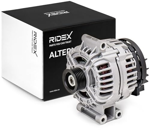 RIDEX 4G0318 Lichtmaschine 110A Generator LiMa 12V Alternator mit Riemenscheibe für MINI Schrägheck (R50, R53) 12317550319 12317550997 12317559223