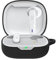 FTRONGRT Silicone Case for Bluetooth Earphones for JBL Wave 300 TWS Case, Shockproof, Carrying Case Compatible with JBL Wave 300 TWS Bluetooth Earphone.Black