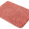 Yeaban Coral Badezimmerteppiche – Dicke Chenille-Badematten | Saugfähiger und waschbarer Badteppich, rutschfest, Plüsch und weiche Teppiche für Badezimmerboden, Dusche, Waschbecken – 111,8 x 66 cm